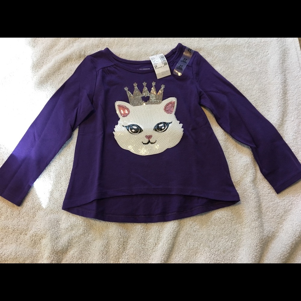 Purple girls shirt